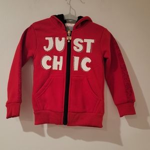 Just Chic Hooded Sweater and longsleeve shirt Size 18M